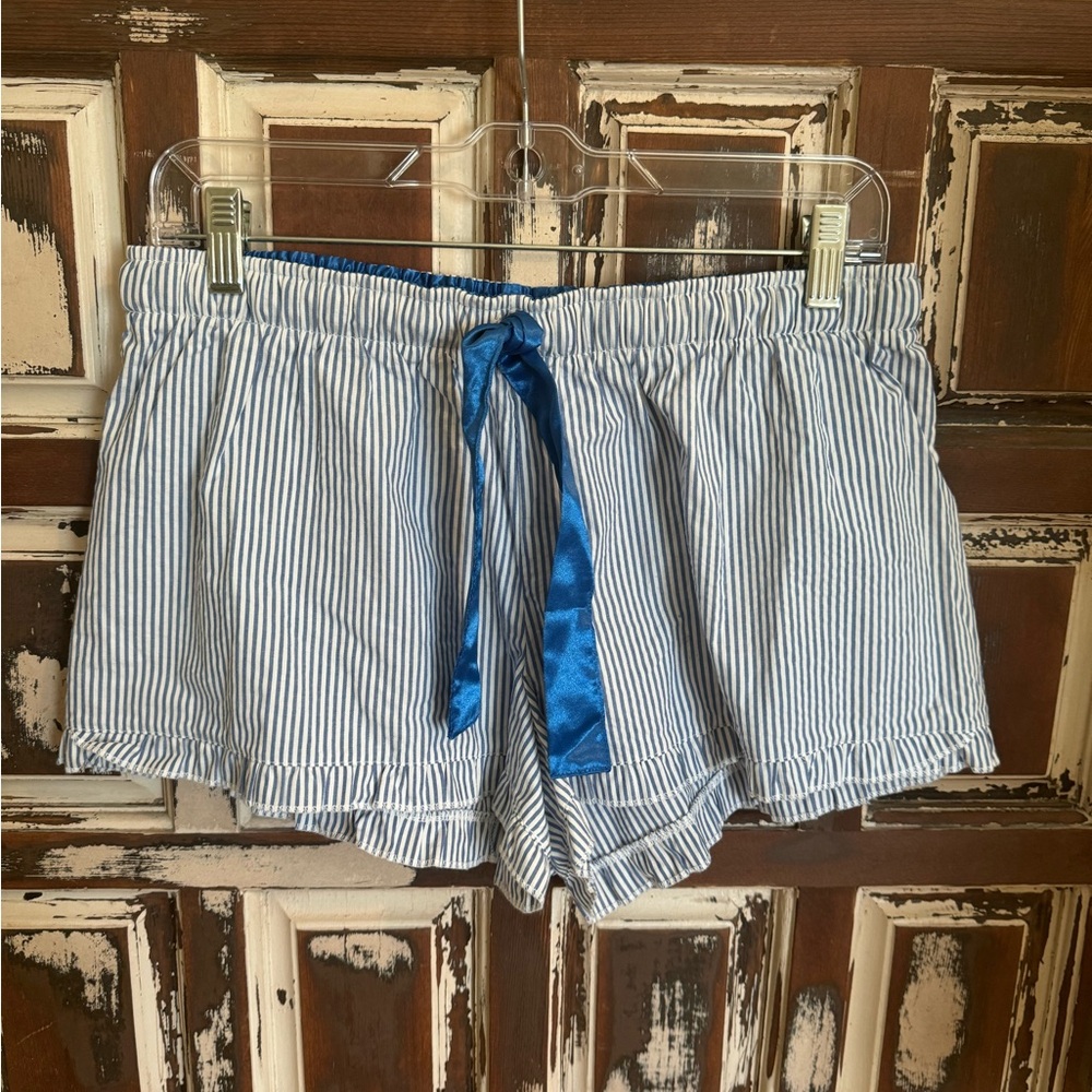 ❤️BOGO*
Boxercraft blue and white seersucker boxer shorts - L